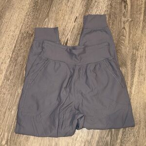 Grey Ribbed Old Navy Joggers